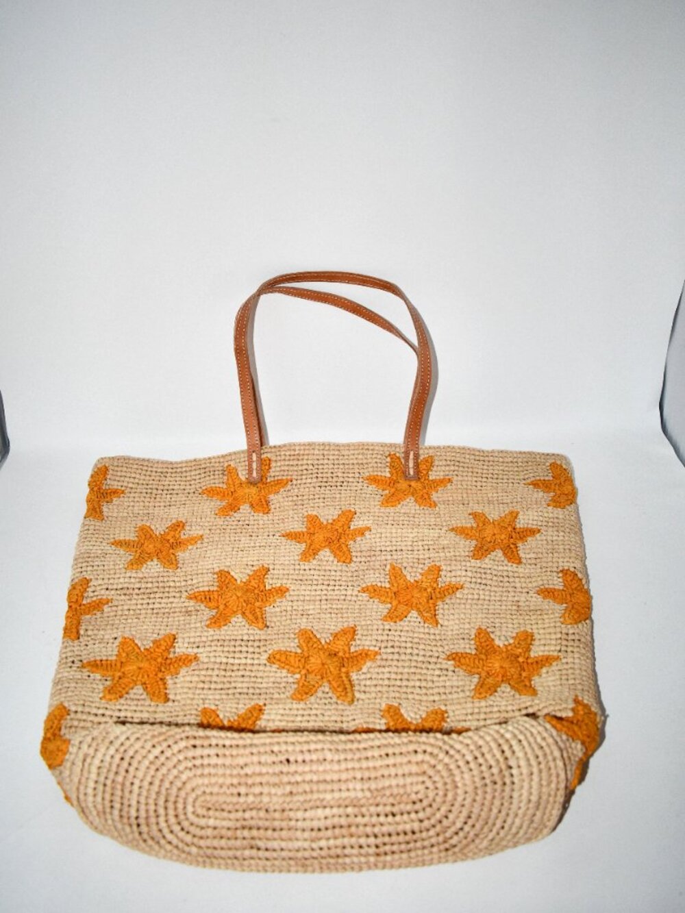 Mar Y sol Soleil Large Raffia Tote in Sun #8449-Sun NWT - Picture 3 of 6
